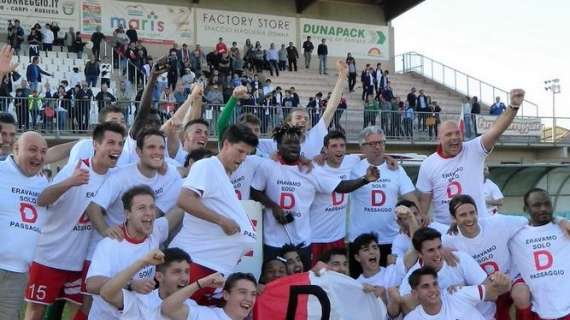 Correggese vincente sul Rolo: si torna in Serie D
