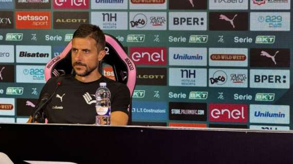 Palermo, mister Dionisi: «Conta solo il risultato, basta chiacchiere»