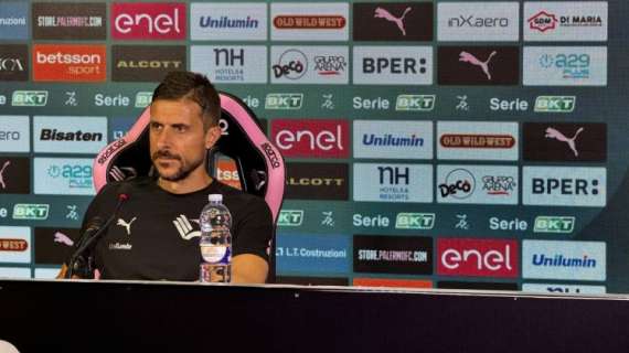 Palermo, Dionisi: «Dobbiamo ritrovare mentalità e positività»