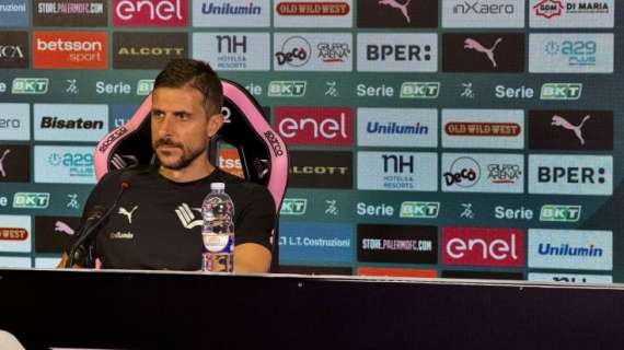 Palermo, mister Dionisi: «Sblocchiamo la partita e poi ci mettiamo nei guai da soli»