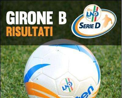 Serie D Girone B 11° turno, risultati e classifica