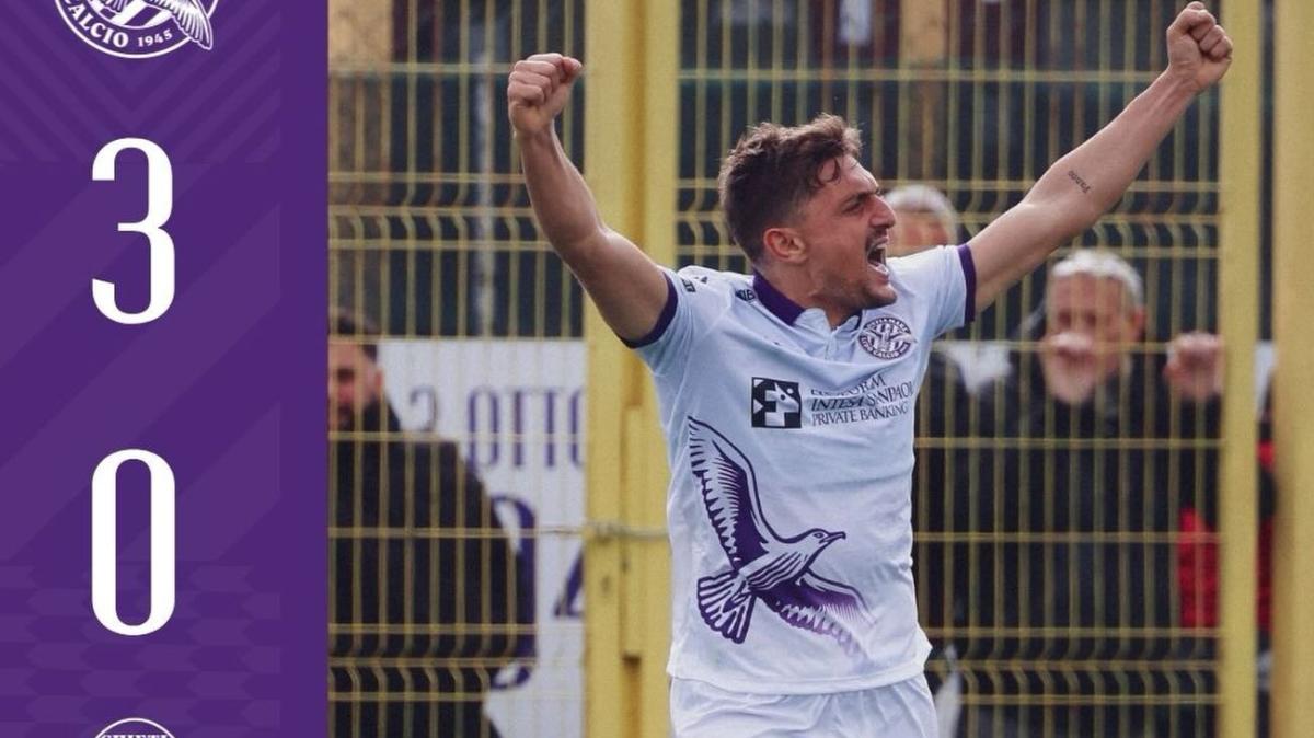 Ostiamare da impazzire: Chieti travolto e primato riconquistato in una giornata da sogno