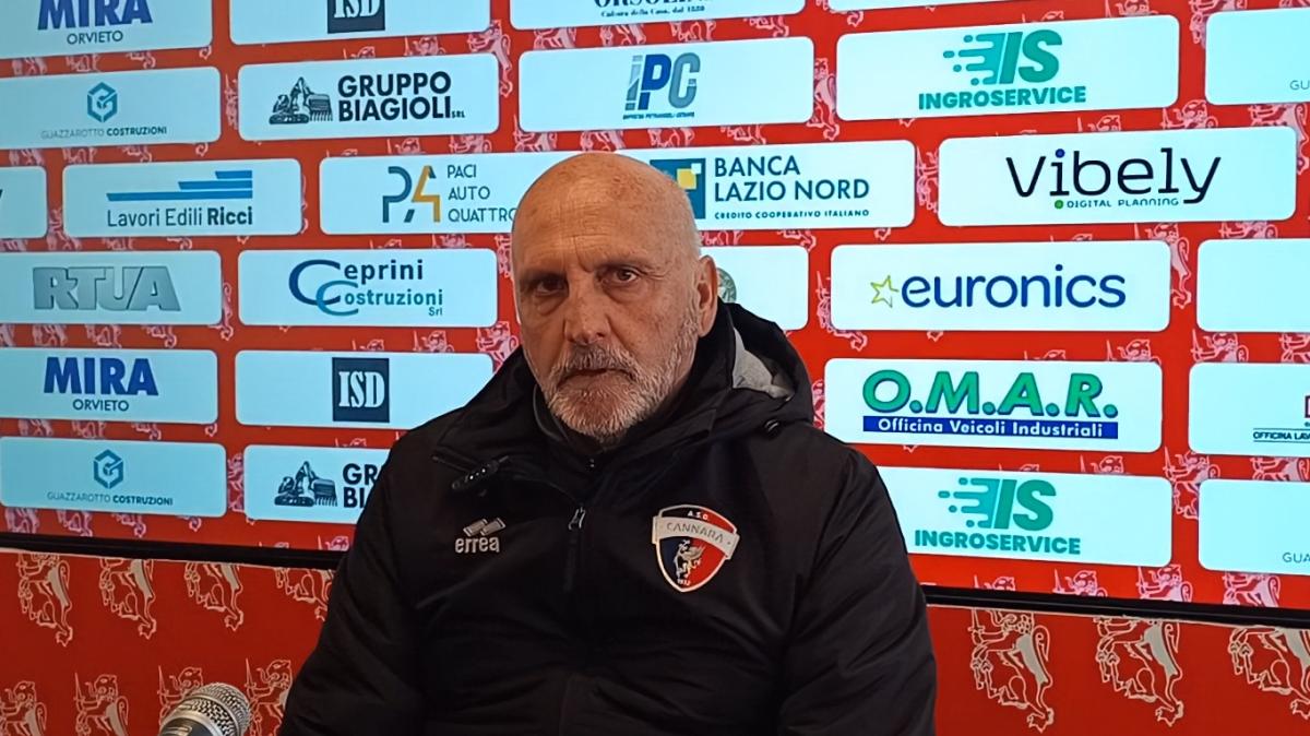 Cannara, Armillei recrimina dopo lo 0-0 contro l'Orvietana: «C'era un rigore clamoroso. Ma la squadra è viva e crede nei playout»