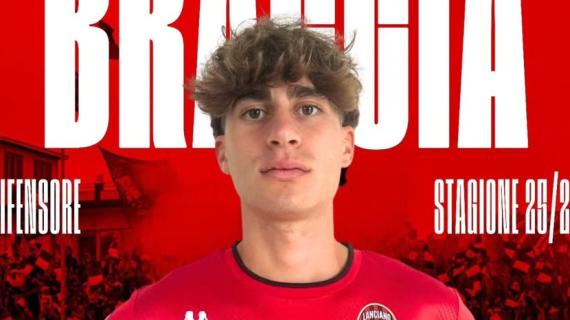 Lanciano, colpo sulla fascia: arriva il giovane Mattia Braccia
