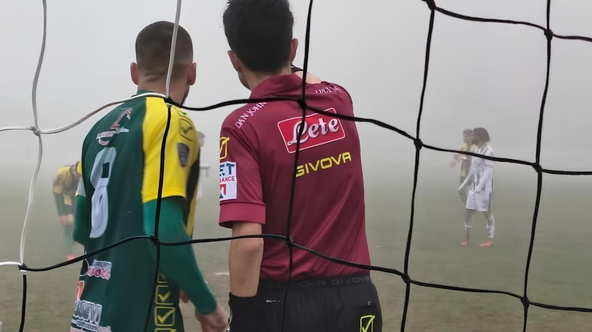 Nebbia interrompe la sfida: domani si completa Enna-Vigor Lamezia