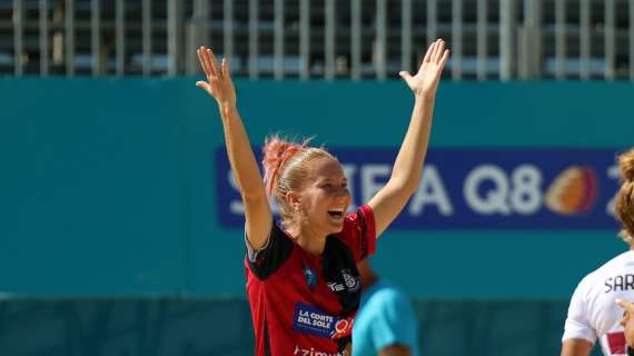 Beach soccer - Finale Coppa Italia Q8 femminile: Lady Terracina-Cagliari