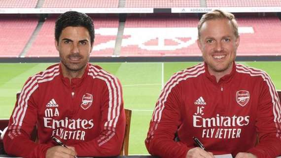 UFFICIALE: Arsenal, rinnova il tecnico Arteta ed il vice Eidevall