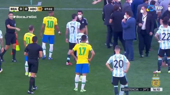 Brasile-Argentina gara sospesa: il comunicato Conmebol
