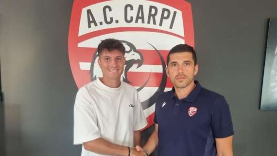 Il Carpi annuncia l'arrivo di Puletto in prestito dalla SPAL