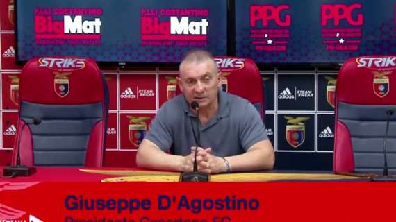 Casertana, il pres. D'Agostino: «on il nuovo stadio, Caserta può sognare la Serie A»