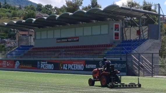 Az Picerno, lavori straordinari allo stadio Curcio: c'è un motivo ben preciso