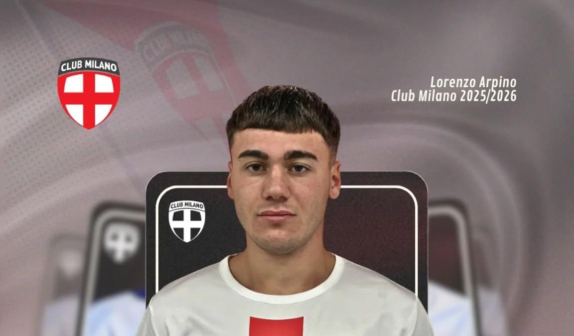 UFFICIALE: Club Milano, accordo raggiunto con Arpino