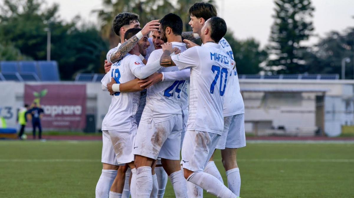 Bisceglie, poker natalizio alla Polimnia: 5-0 e vetta blindata