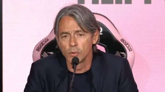 Palermo, mister Inzaghi: «Questa vittoria mi fa ben sperare, abbiamo tirato 25 volte in porta»