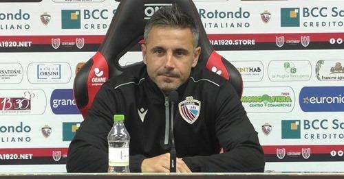 Foggia, mister Marchionni: «Quando le partite non si possono vincere, l’importante è non perderle. Sul rigore...»