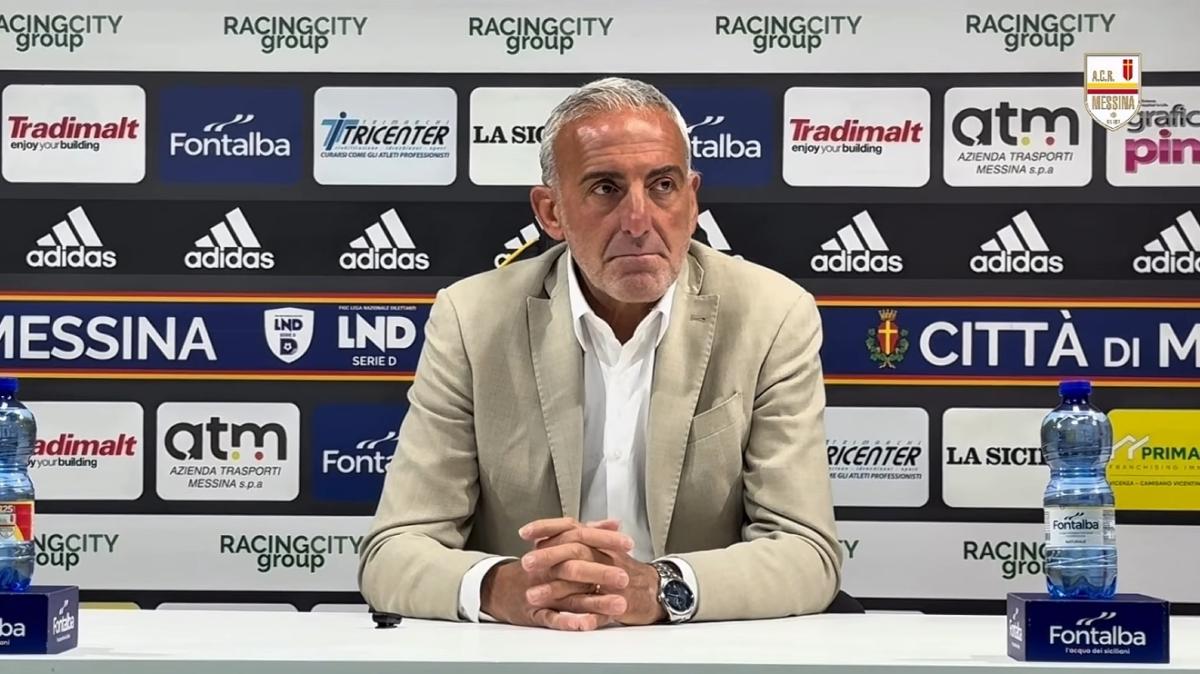 Messina, Feola in vista del Milazzo: «È una semifinale, vincere per prenderci la salvezza. Tutti avrebbero firmato per essere qui»