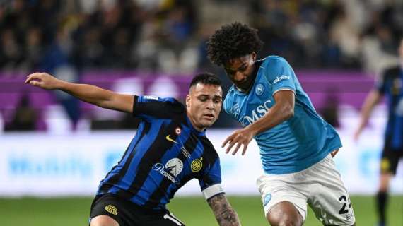 L'Inter alza la Supercoppa. Il Napoli recrimina per l'arbitraggio