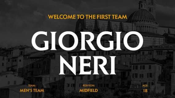 UFFICIALE: Il Siena annuncia la firma di Neri