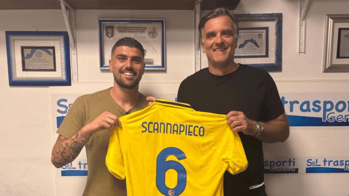 Scannapieco rinnova con il Ligorna fino al 2028: sei stagioni in biancazzurro