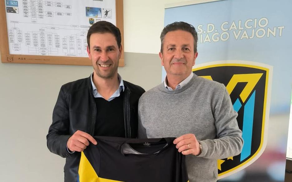 Maniago Vajont, si conclude il rapporto con mister Barbazza