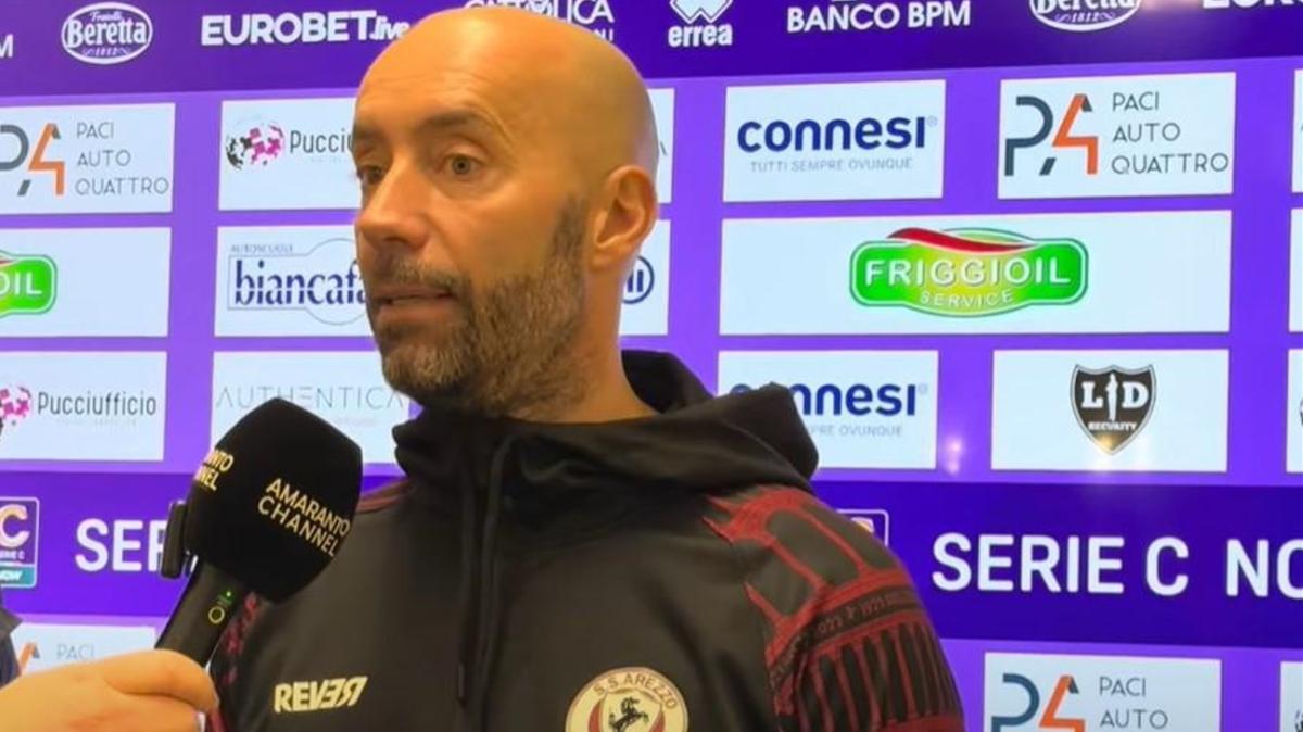 Arezzo, Bucchi dopo il poker di Bra: «Facciamo qualcosa di straordinario da otto mesi»