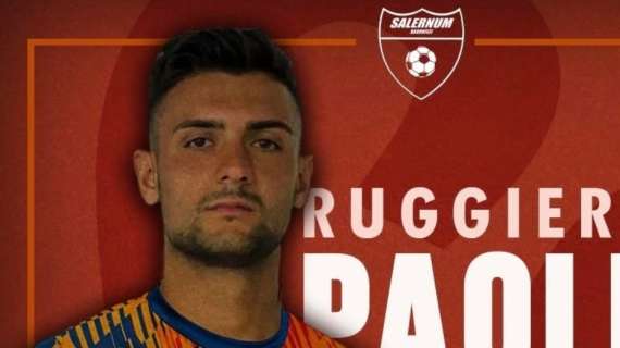 Salernum Baronissi: ufficiale l'ingaggio di Paolillo per la nuova stagione
