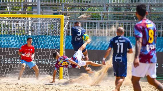 Beach Soccer - Serie A Puntocuore: Final Eight, in semifinale FVG-Lenergy Pisa e Catania FC-Domusbet.tv Catania