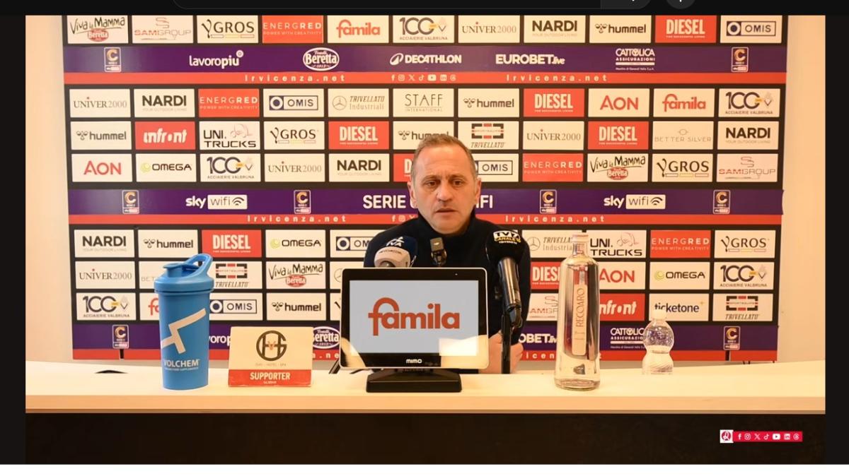 Il Vicenza si ferma contro l’Alcione, Gallo amaro: «Terna arbitrale da Serie B? Faranno fatica»