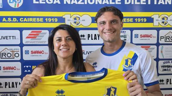 La Cairese rinforza la porta con il talento di Giacomo Gentile