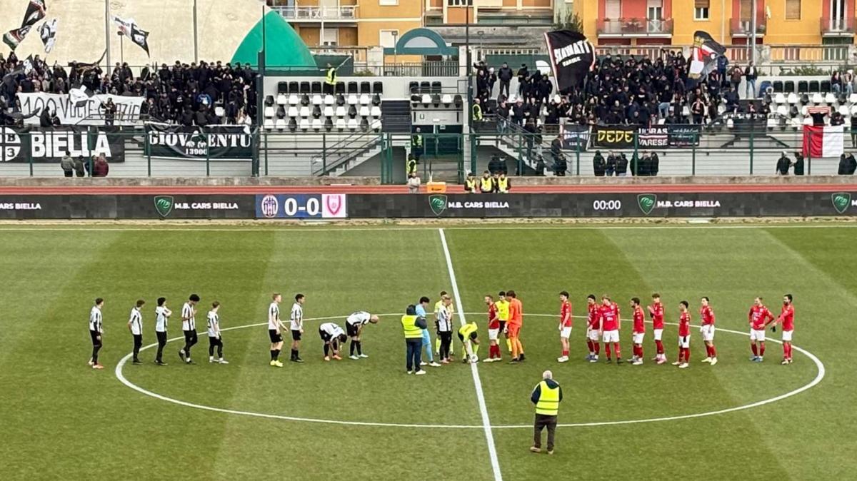 Biellese-Varese, battaglia d'alta quota senza reti: al "Pozzo" vince solo l'equilibrio