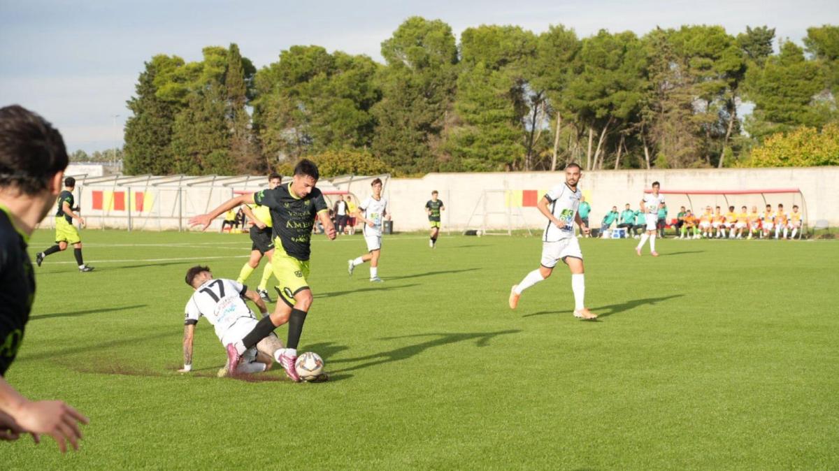 Ugento, un punto che sa di rimpianto: pareggio 1-1 sul campo del Galatina