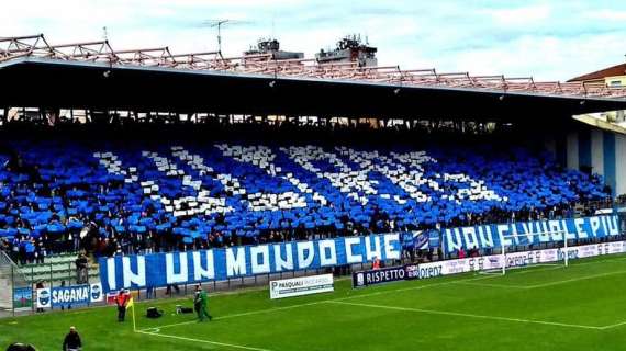 Presenza tifosi allo stadio, i dati defintivi del girone B di serie C: Spal e Pescara completano il podio dietro il Cesena