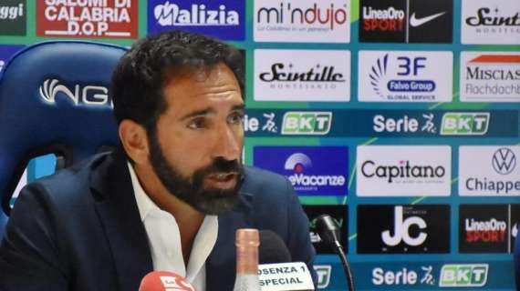 Cosenza, Caserta: «Sampdoria costruita per vincere. Partita difficilissima»