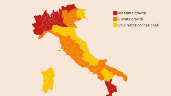 Nuovo DPCM, Italia divisa in zone: le risposte a tutte le domande. Ecco cosa si potrà fare o meno