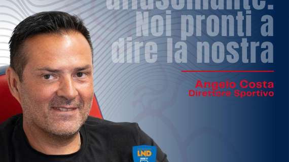 Vibonese, il ds Costa: «Sarà un campionato equilibrato e difficile»