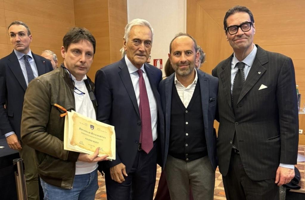 Orgoglio Caldiero: il presidente Filippo Berti vola a Roma per un premio prestigioso