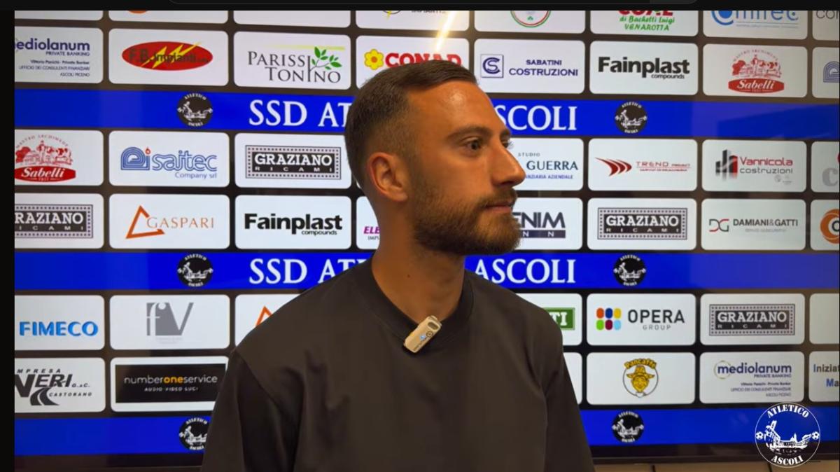 Atletico Ascoli, Coppola: «Dobbiamo consolidare il quarto posto, i play-off sono in tasca»