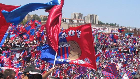 Presenza tifosi nel girone C di Serie C: Catania dominante, poi Salernitana e Benevento