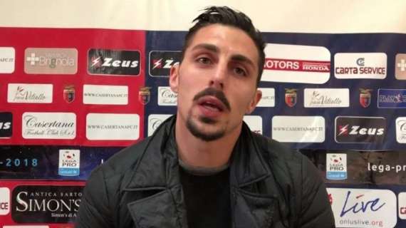 Rainone dice addio al calcio: «Un onore indossare la fascia di capitano della Casertana»