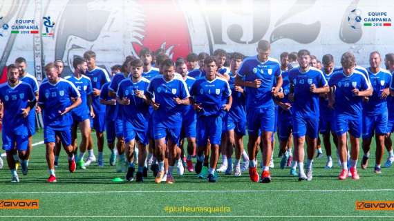 Equipe Campania (Salerno), oggi in campo con l'Avellino a S. Gregorio 