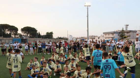 Fasano, grande entusiasmo per la festa biancoazzurra