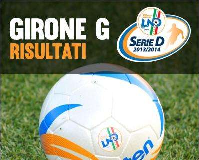 Serie D Girone G - 32° turno, risultati e classifica