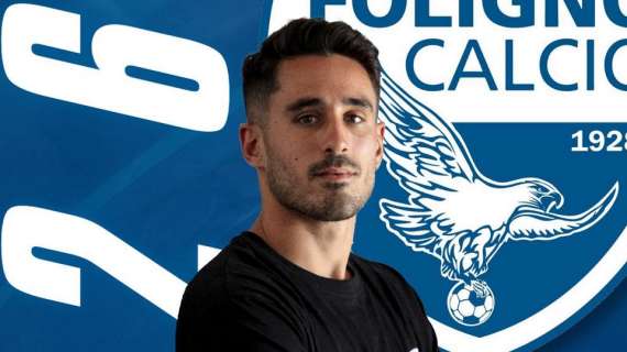 Foligno 1928, Ceccuzzi resta in biancazzurro: confermato il mediano per un'altra stagione