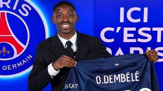 Il Paris Saint-Germain si prende ufficialmente Dembélé dal Barcellona