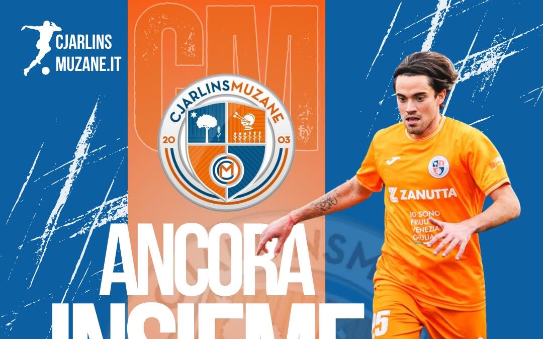 UFFICIALE: Importante rinnovo in casa Cjarlins Muzane
