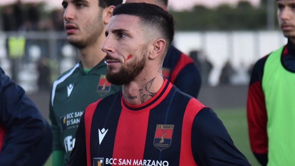 «Abbiamo disputato una grandissima partita, senza subire tiri in porta»: Loiodice decisivo per il Taranto e sollievo per la vetta