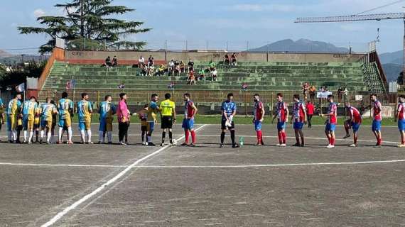 Non va oltre il pari l'Olympic Salerno in casa dell'Atletico San Valentino