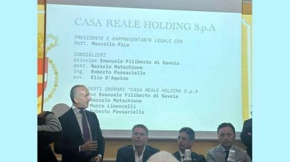 Il Savoia passa di mano: arriva il Emanuele Filiberto con la Casa Reale Holding