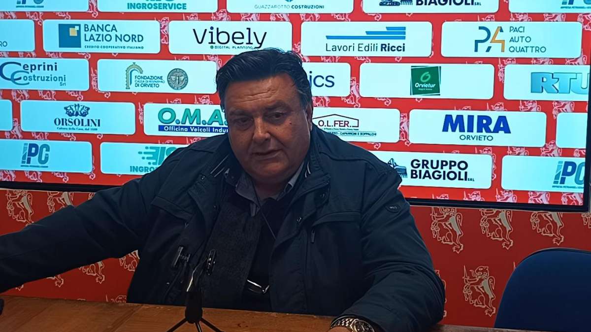Orvietana salva, lo sfogo di Biagioli: «Un'impresa, ma questo calcio è malato. La città risponda, o quando finiremo noi 'pazzi' chiuderà tutto»