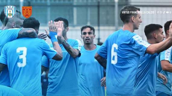 Virtus Francavilla, un precampionato perfetto si chiude con un'altra vittoria: 3-0 all'Ugento